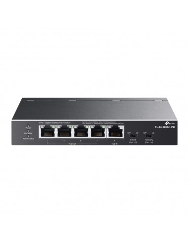 TP-Link TL-SG1005P-PD мрежов суич...